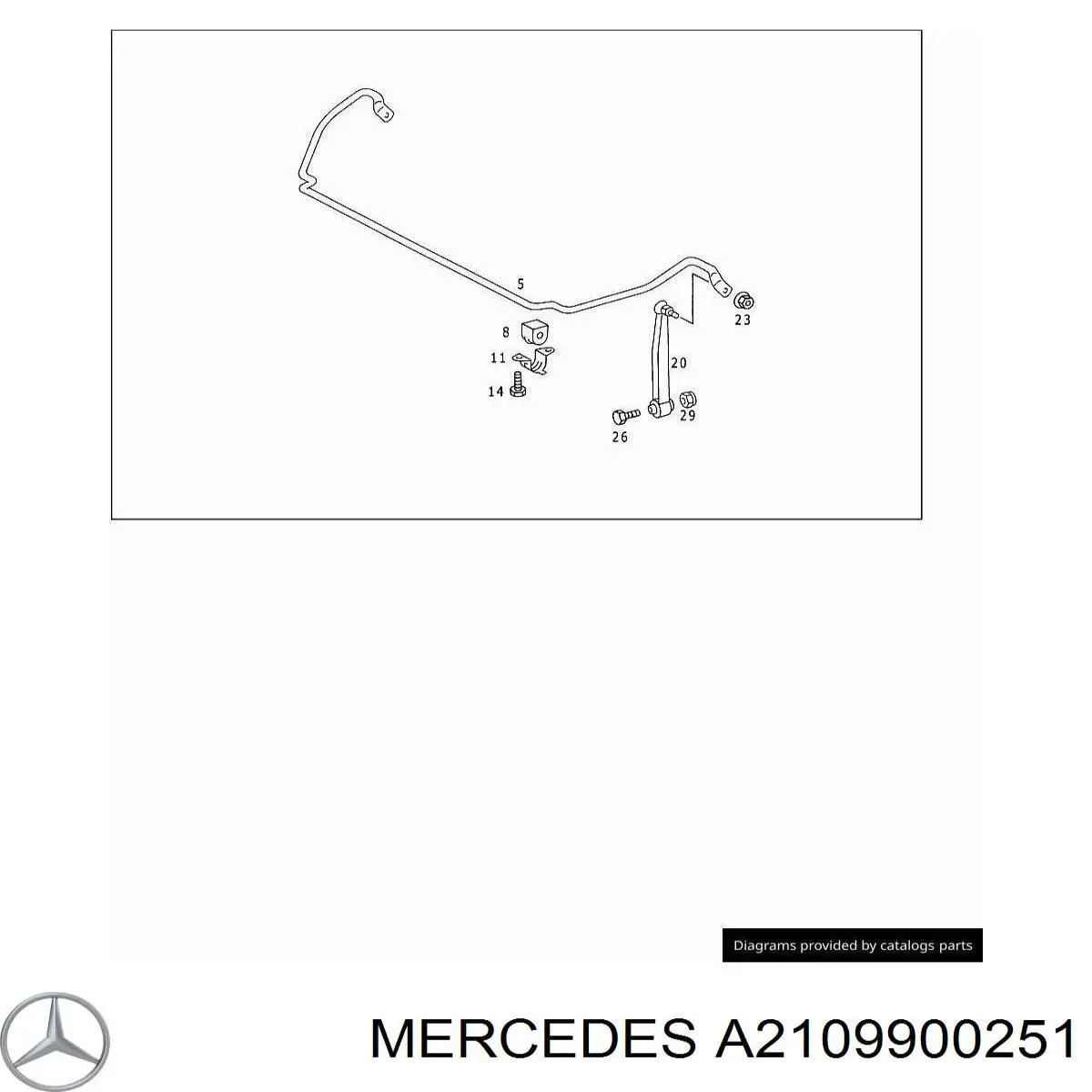 A2109900251 Mercedes 