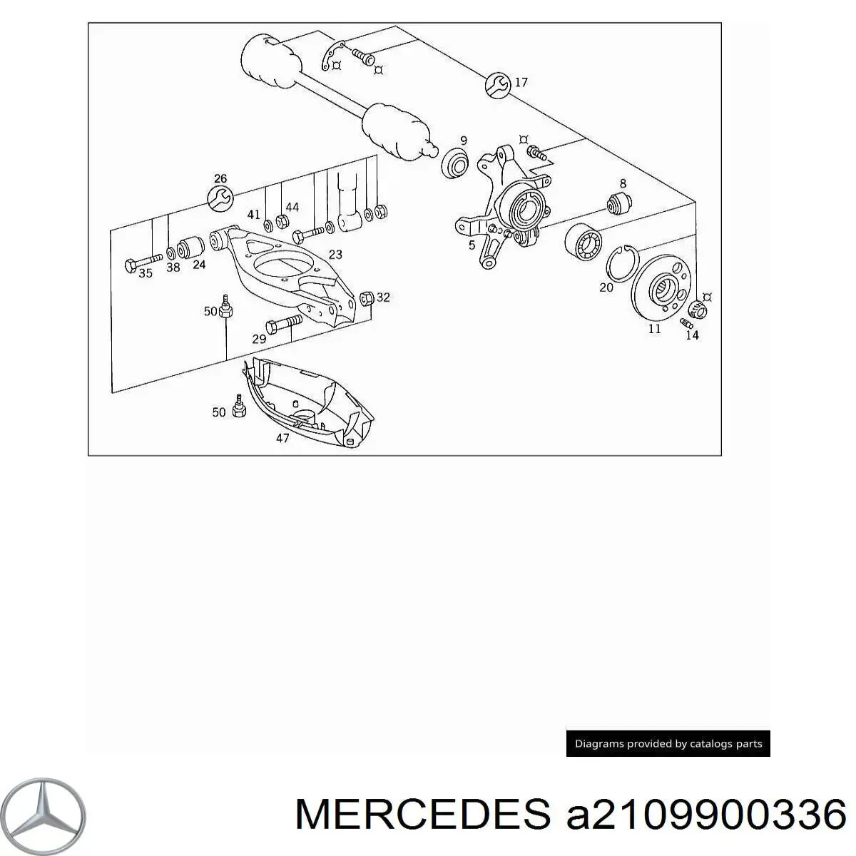 A2109900336 Mercedes 