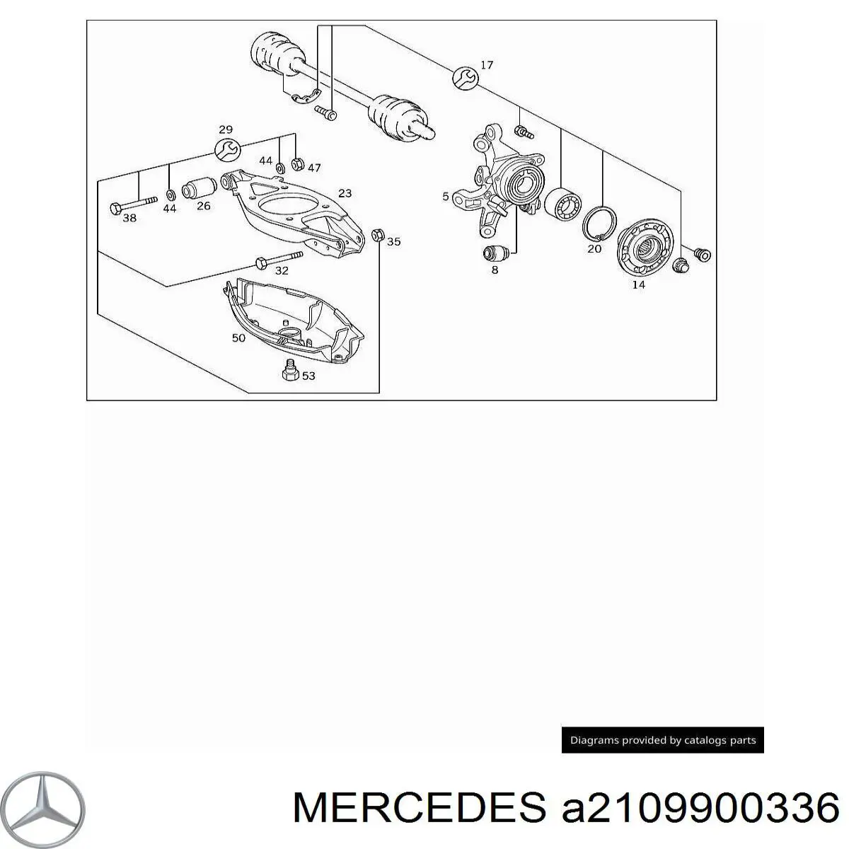  Mercedes A2109900336 preço, a partir de 11,64 USD