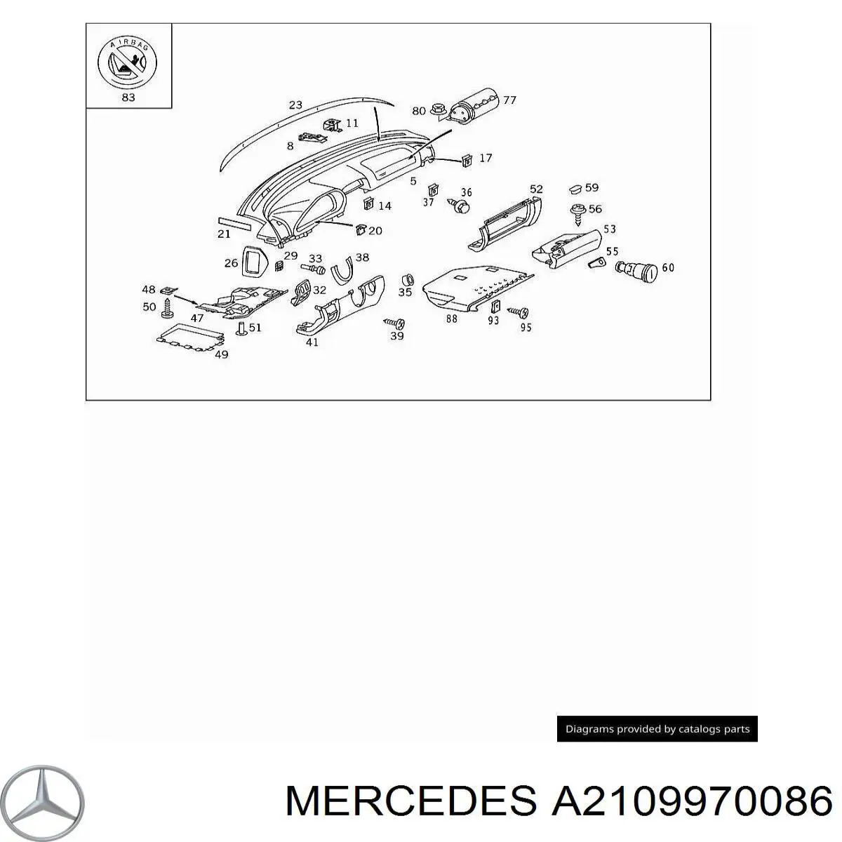 A2109970086 Mercedes 