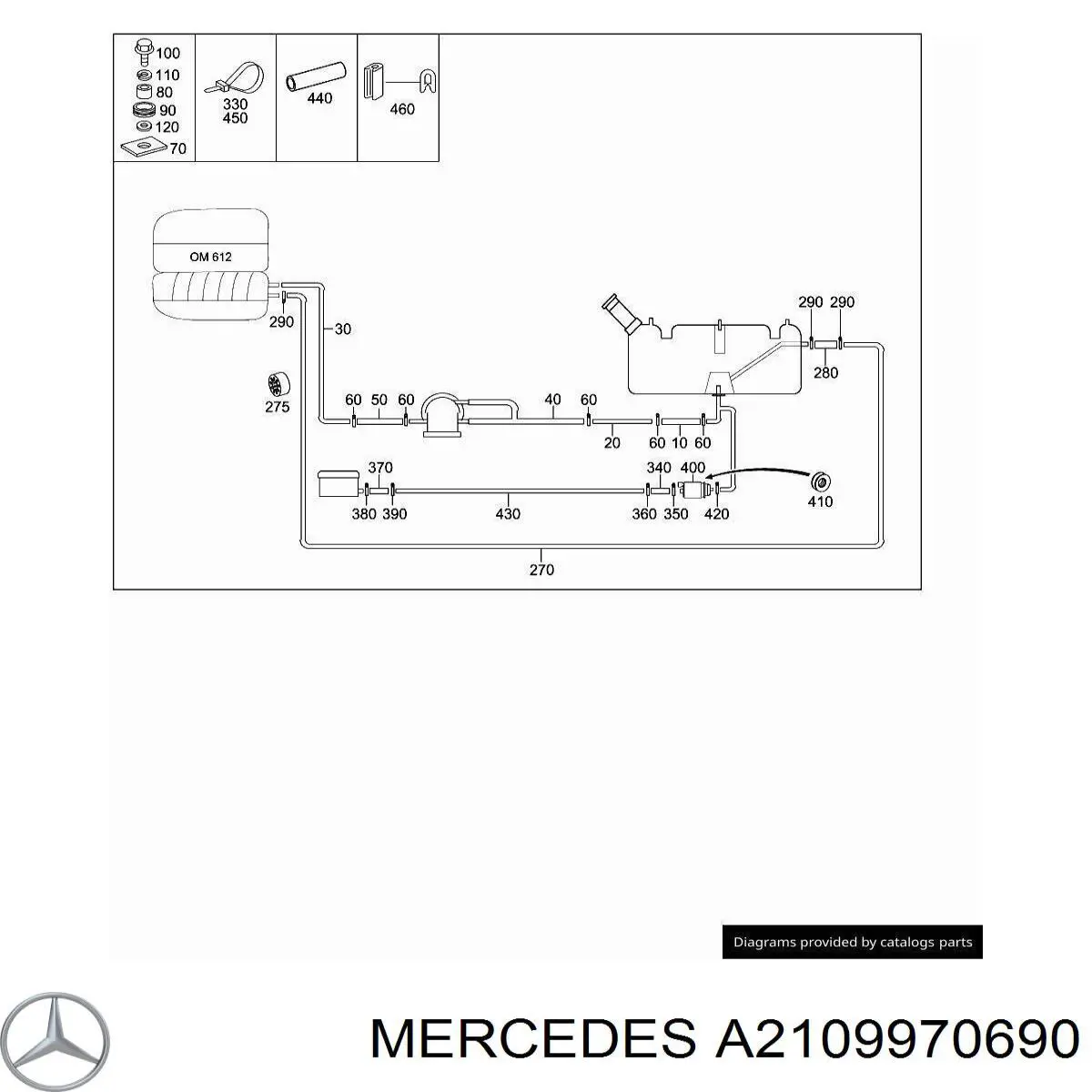  Mercedes A2109970690 preço, a partir de 7,67 USD