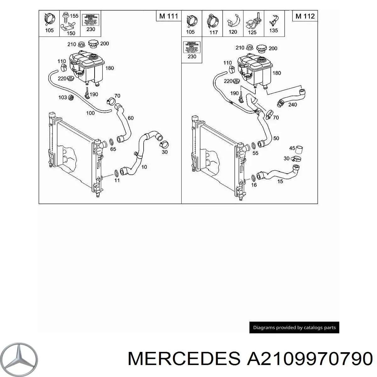  Mercedes A2109970790 preço, a partir de 6,53 USD