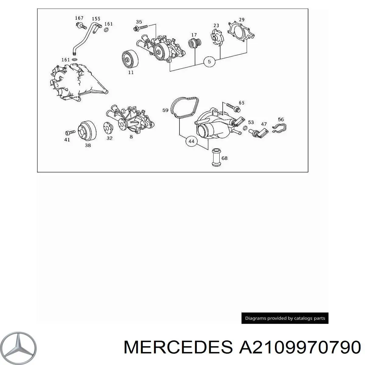 Compre A2109970790 Mercedes 