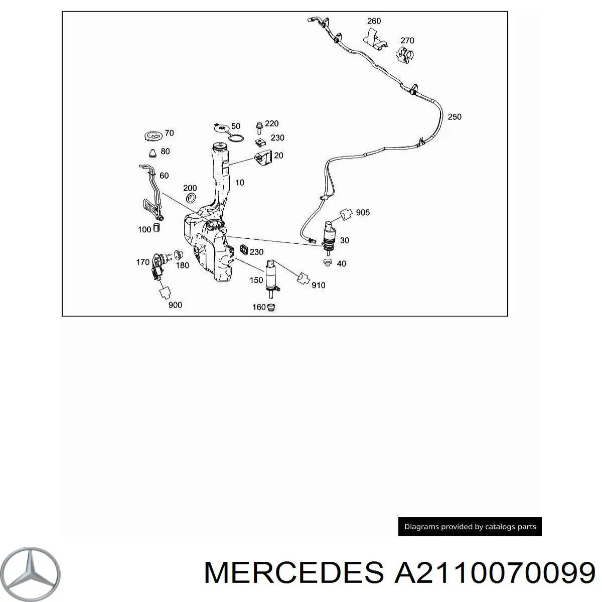 A2110070099 Mercedes 