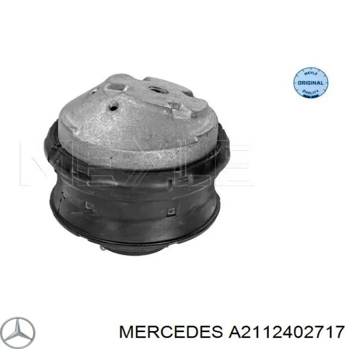 A2112402717 Mercedes Coxim (suporte) direito de motor