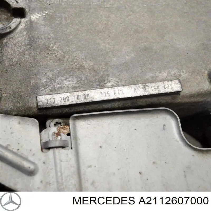 A2112607000 Mercedes Caixa de Mudança montada (caixa mecânica de velocidades)