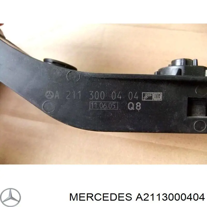 A2113000404 Mercedes Pedal de gás (de acelerador)