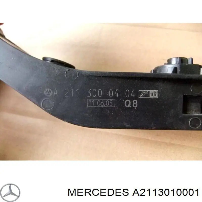 Pedal de gás (de acelerador) Mercedes A2113010001 preço, a partir de 69,81 USD