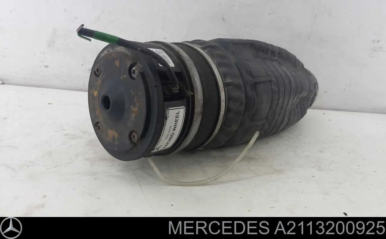 Coxim pneumático (suspensão de lâminas pneumática) do eixo traseiro Mercedes A2113200925 preço, a partir de 665,05 USD