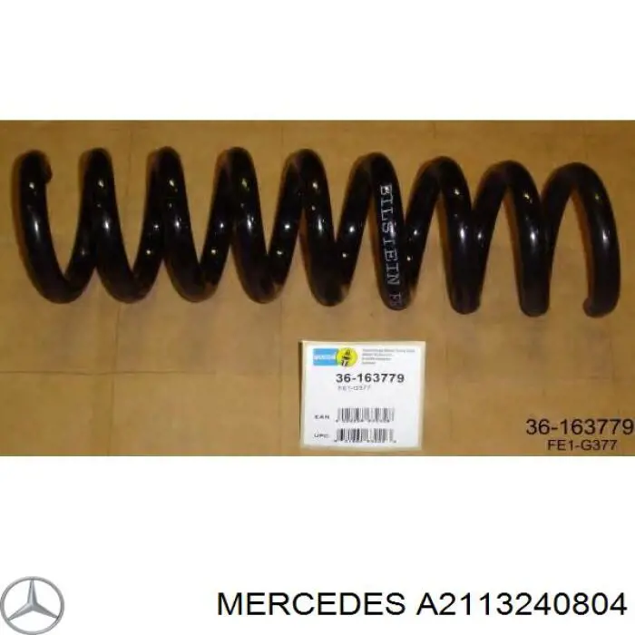 Mola traseira Mercedes A2113240804 preço, a partir de 78,64 USD