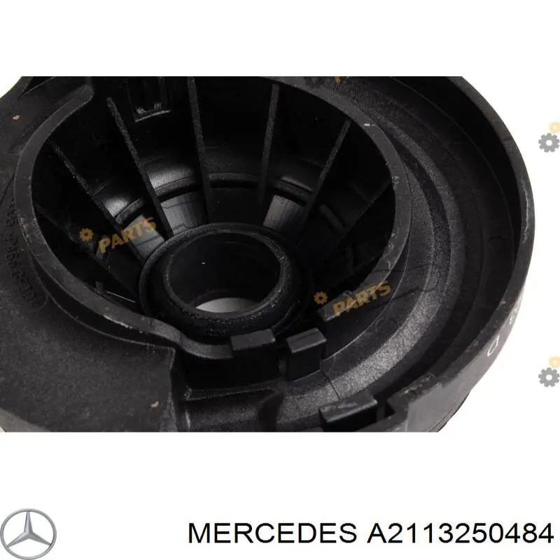 Compre A2113250484 Mercedes Espaçador (anel de borracha) da mola traseira superior