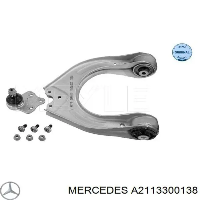 A2113300138 Mercedes Braço oscilante superior esquerdo de suspensão dianteira