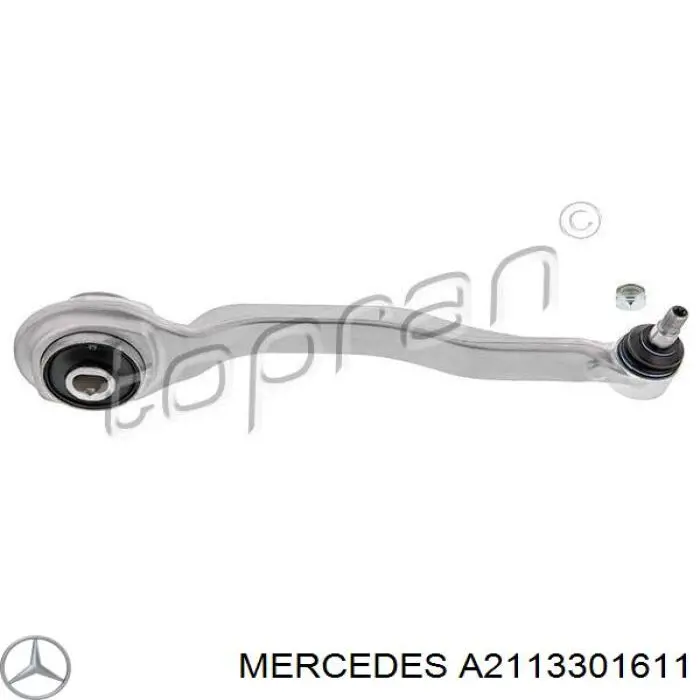 Braço oscilante inferior direito de suspensão dianteira Mercedes A2113301611 preço, a partir de 64,73 USD