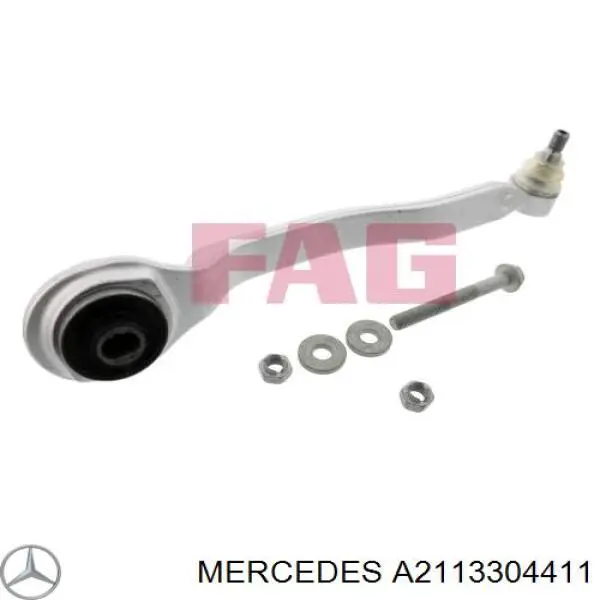 Compre A2113304411 Mercedes Braço oscilante inferior direito de suspensão dianteira