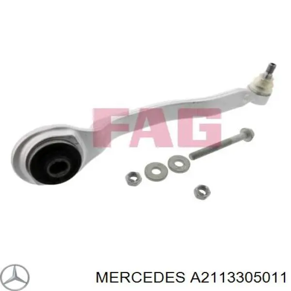 Braço oscilante inferior direito de suspensão dianteira Mercedes A2113305011 preço, a partir de 67,69 USD