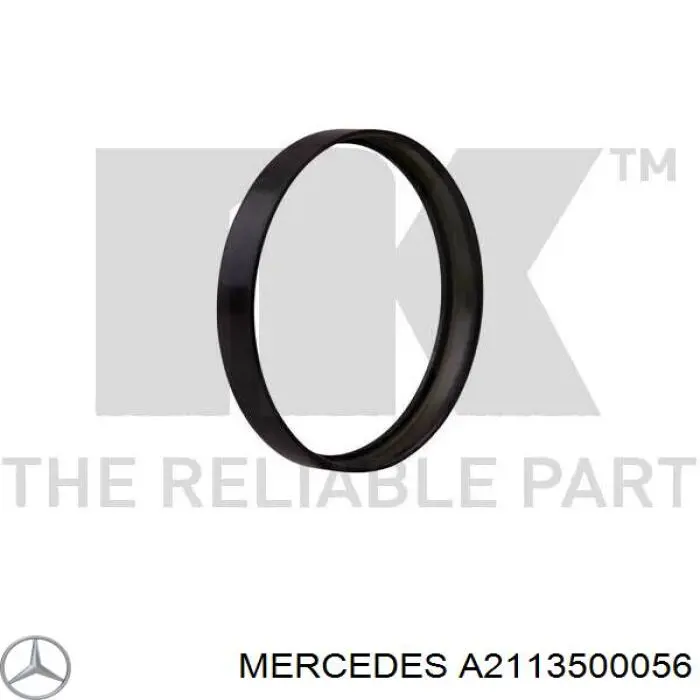 2113500056 Mercedes Semieixo traseiro
