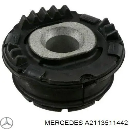 A2113511442 Mercedes Bloco silencioso de viga traseira (de plataforma veicular)