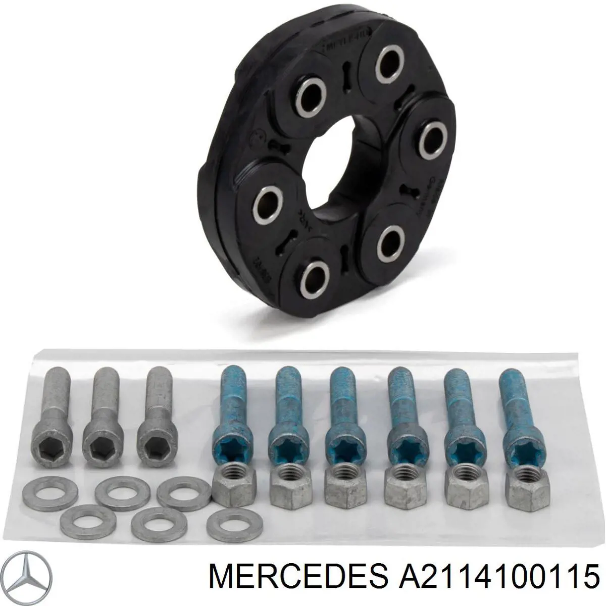 Compre A2114100115 Mercedes Acoplamento elástico dianteiro/traseiro do veio de transmissão