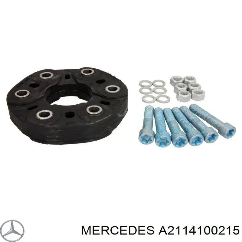 A2114100215 Mercedes Acoplamento elástico do veio de transmissão