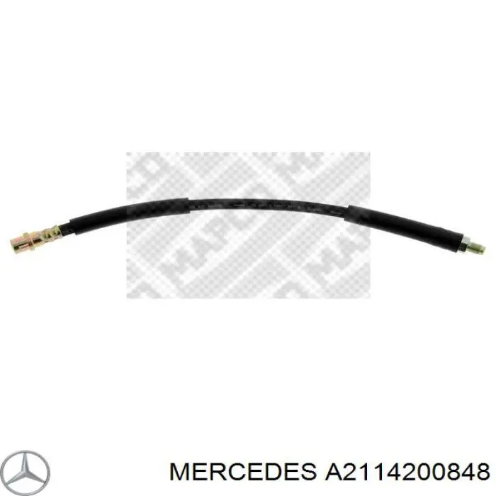 A2114200848 Mercedes Mangueira do freio dianteira