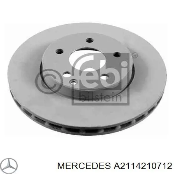 Compre A2114210712 Mercedes Disco do freio dianteiro