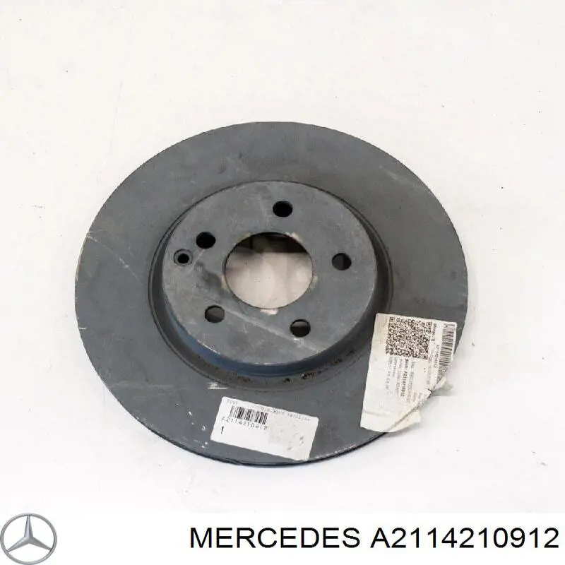 A2114210912 Mercedes Disco do freio dianteiro