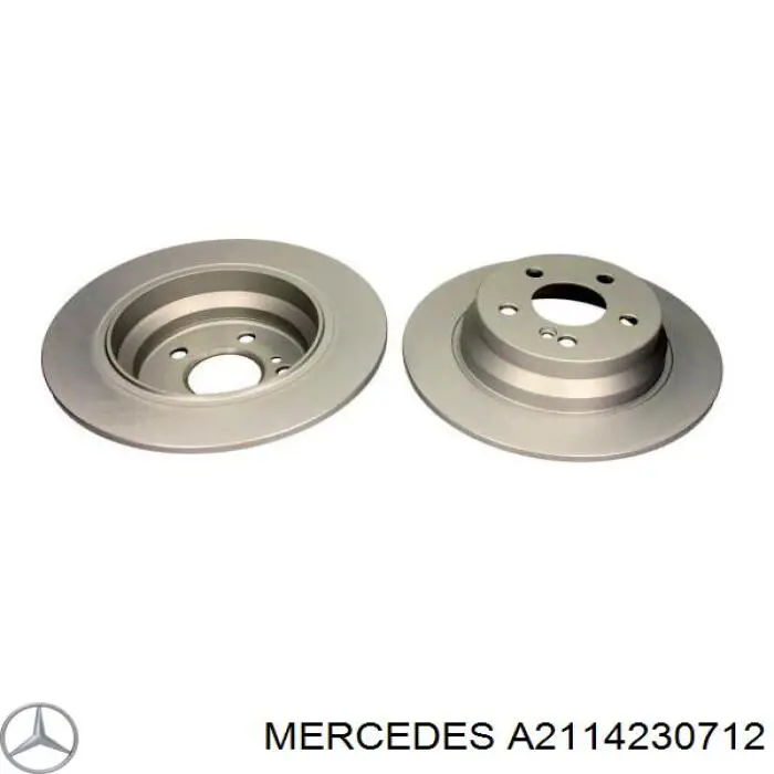 A2114230712 Mercedes Disco do freio traseiro