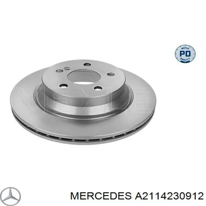 Disco do freio traseiro Mercedes A2114230912 preço, a partir de 54,48 USD