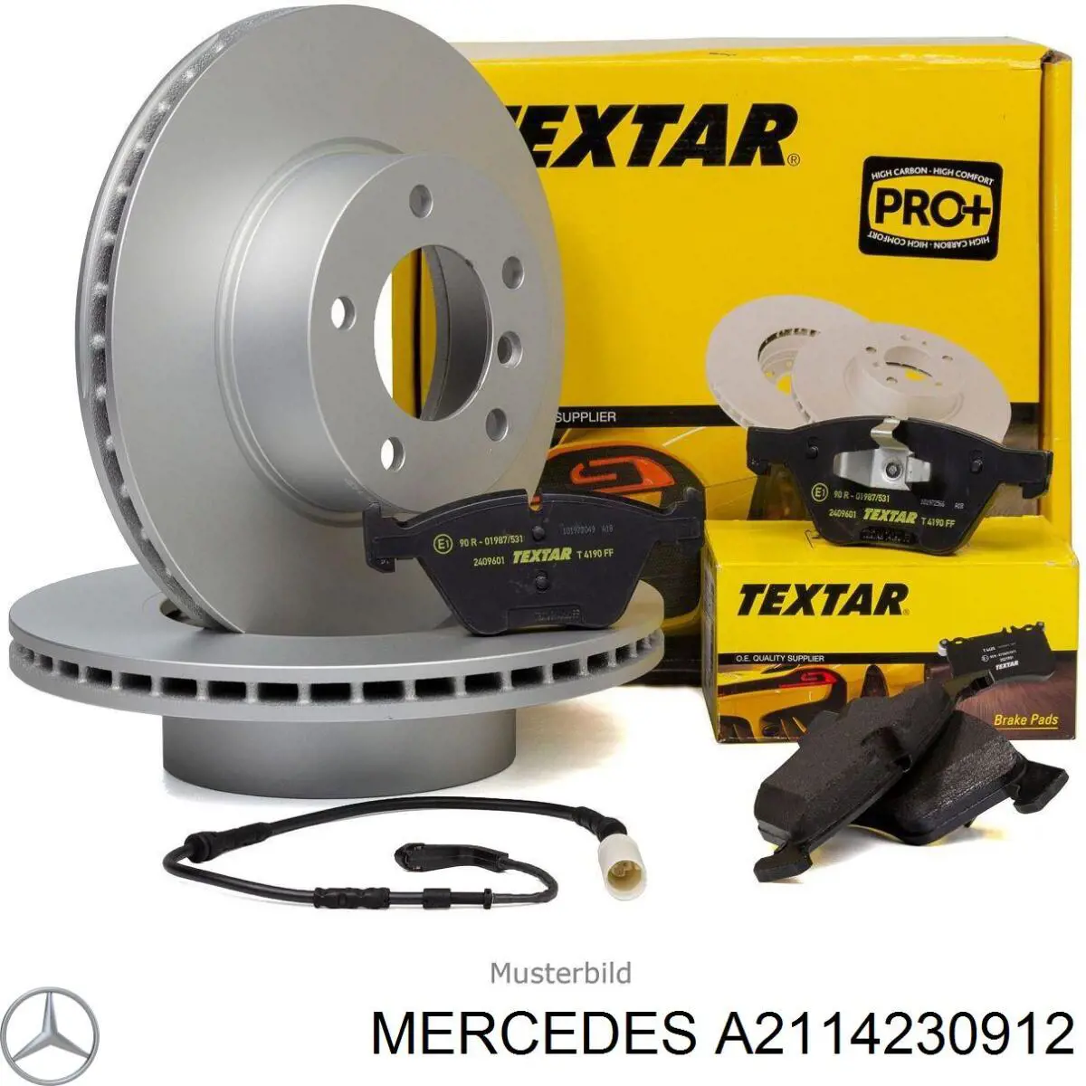 Compre A2114230912 Mercedes Disco do freio traseiro