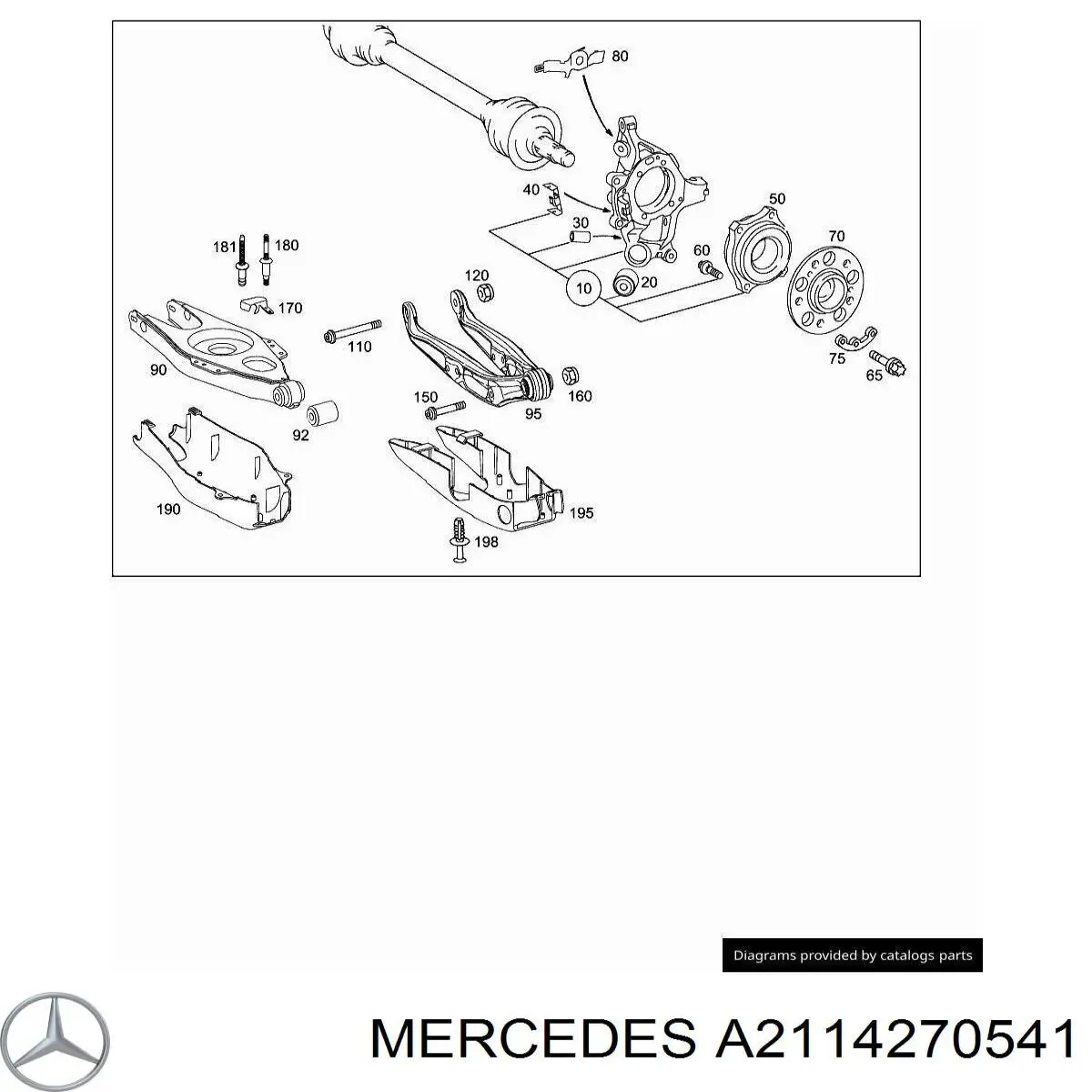 A2114270541 Mercedes 