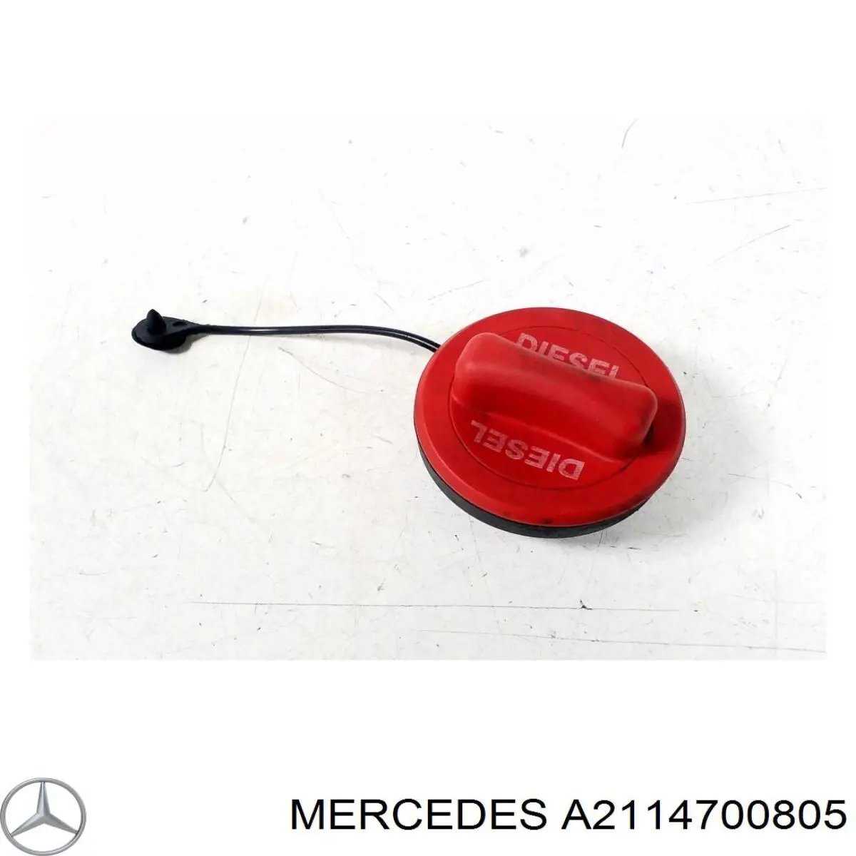 A2114700805 Mercedes Tampa (tampão) do tanque de combustível