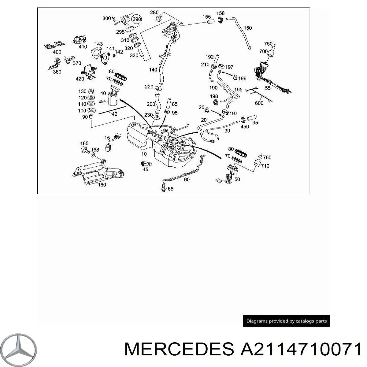  Mercedes A2114710071 preço, a partir de 19,44 USD