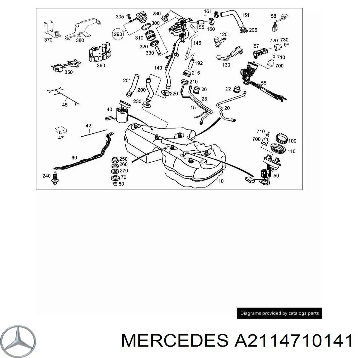A2114710141 Mercedes 