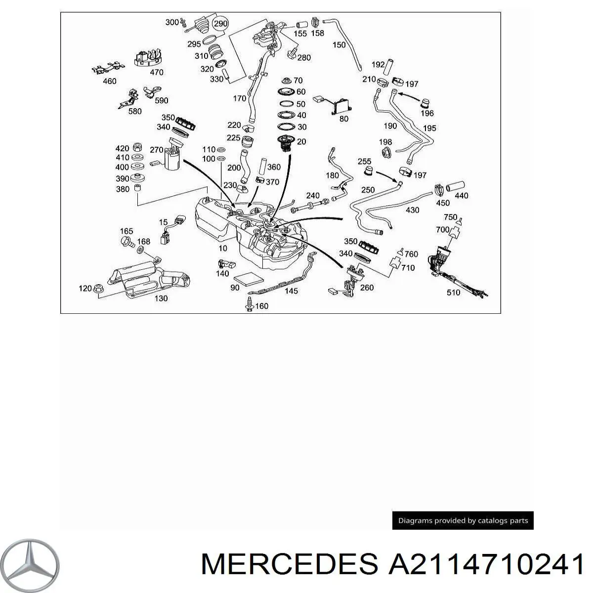 A2114710241 Mercedes 