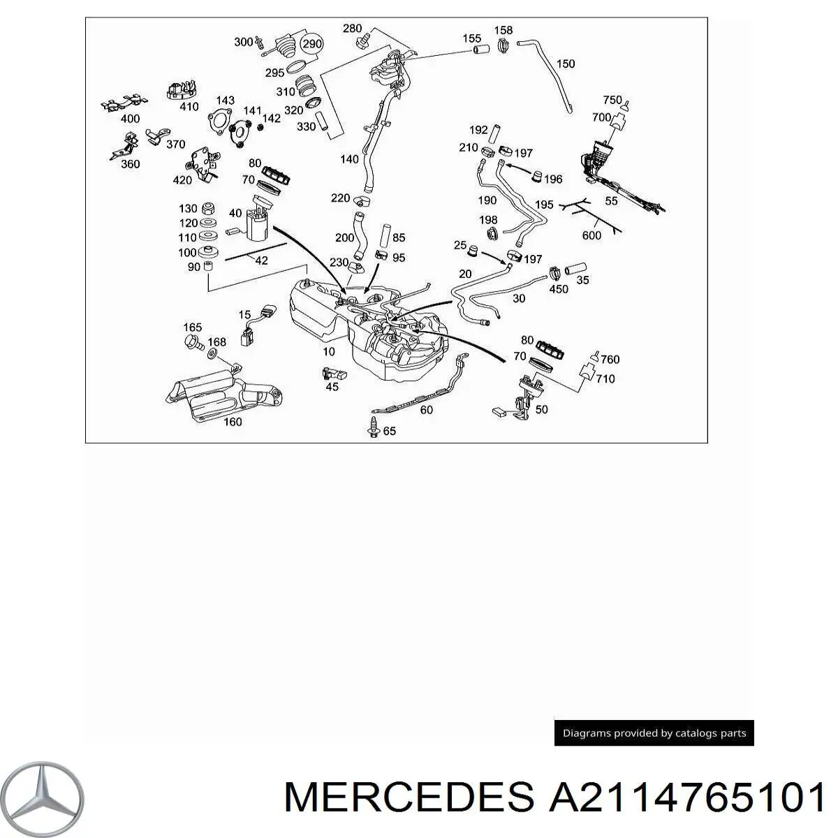 A2114765101 Mercedes 