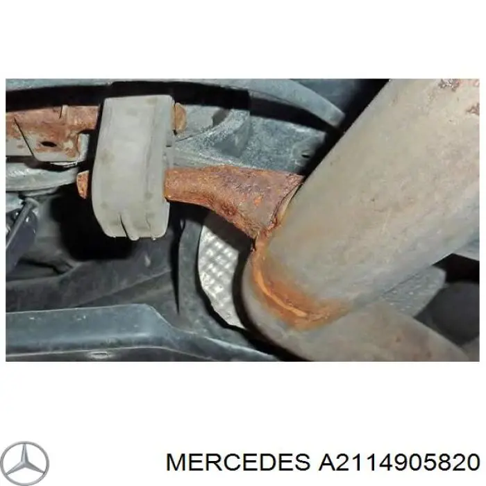 Silenciador, parte traseira Mercedes A2114905820 preço, a partir de 229,64 USD