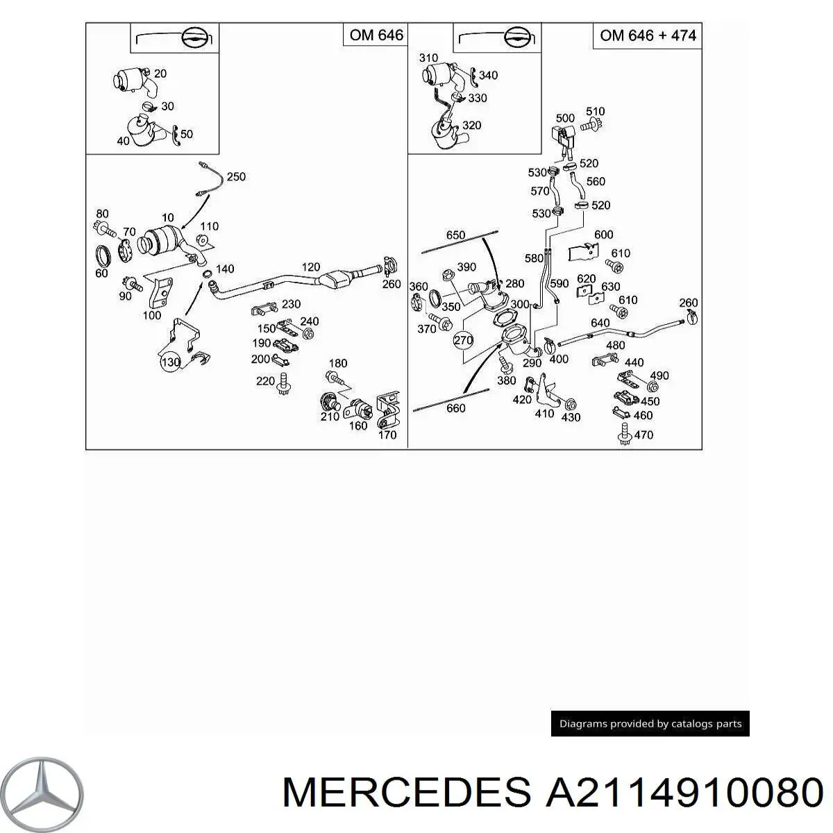  Mercedes A2114910080 preço, a partir de 14,62 USD