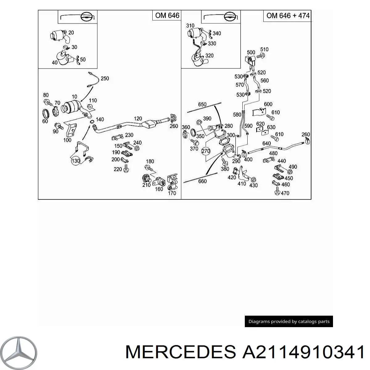  Mercedes A2114910341 preço, a partir de 30,75 USD