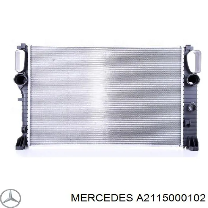 Radiador de esfriamento de motor Mercedes A2115000102 preço, a partir de 132,80 USD