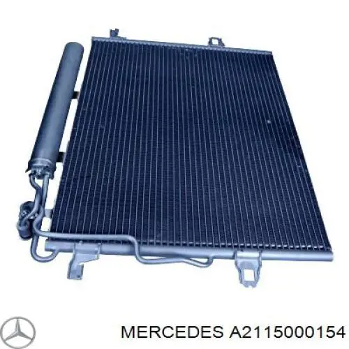 A2115000154 Mercedes Radiador de aparelho de ar condicionado