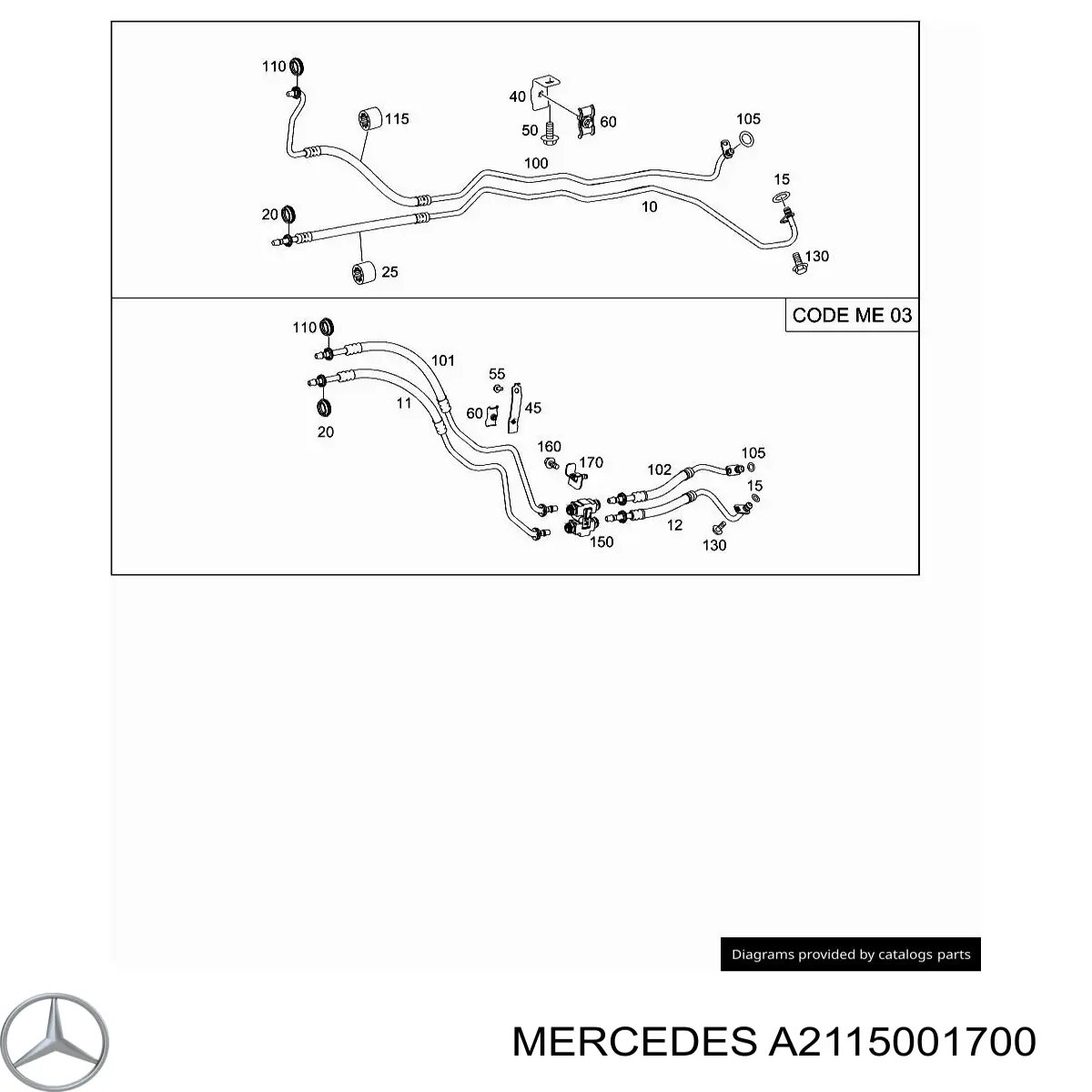 Radiador de esfriamento, Caixa Automática de Mudança Mercedes A2115001700 preço, a partir de 213,19 USD