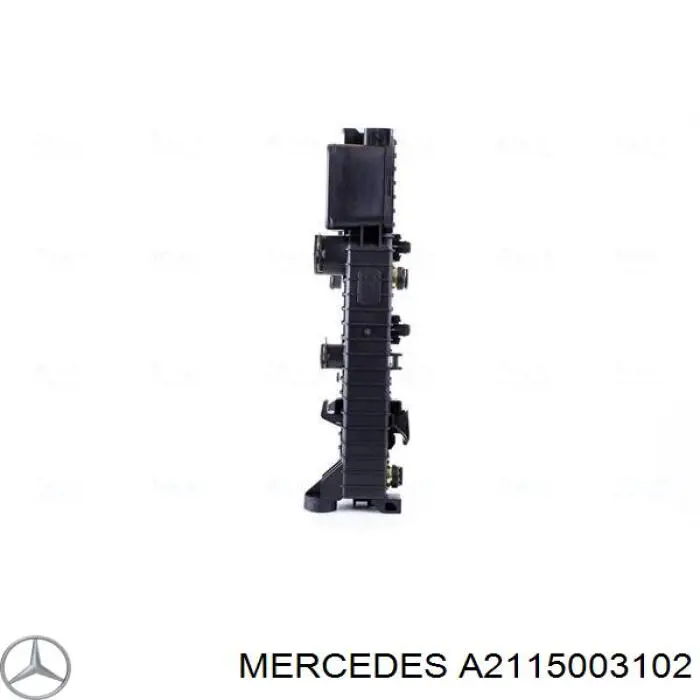 A2115003102 Mercedes Radiador de esfriamento de motor