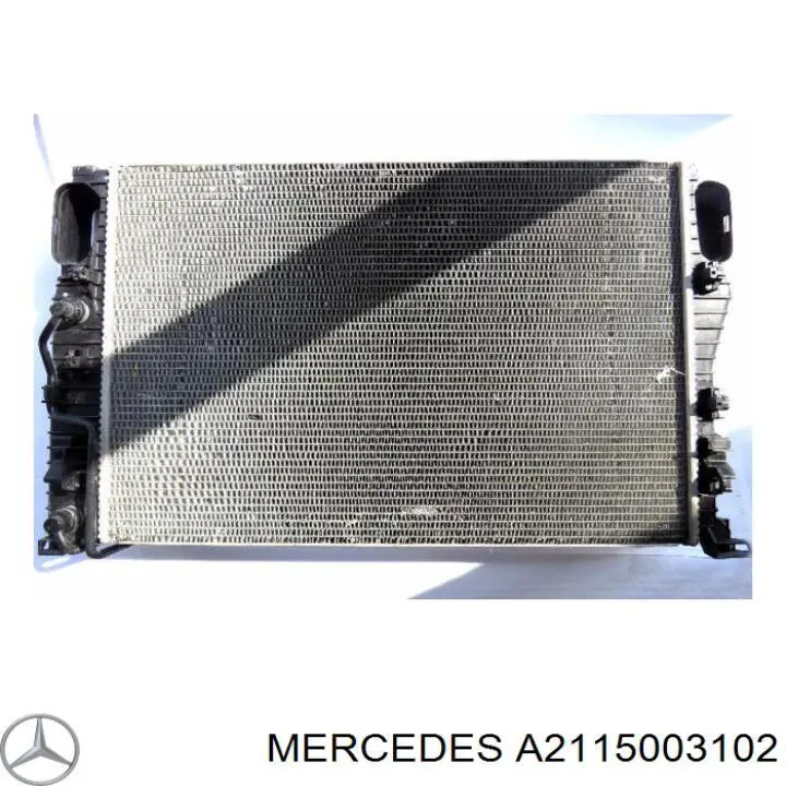 Radiador de esfriamento de motor Mercedes A2115003102 preço, a partir de 143,44 USD