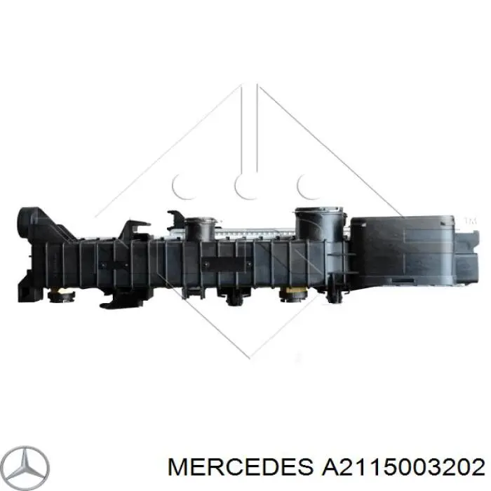 Compre A2115003202 Mercedes Radiador de esfriamento de motor