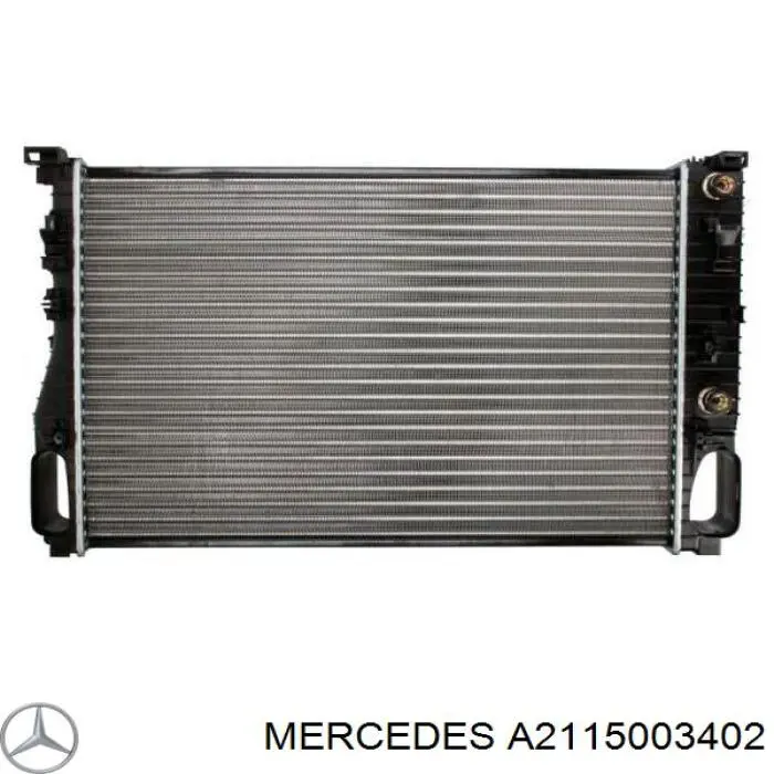 Radiador de esfriamento de motor Mercedes A2115003402 preço, a partir de 153,50 USD