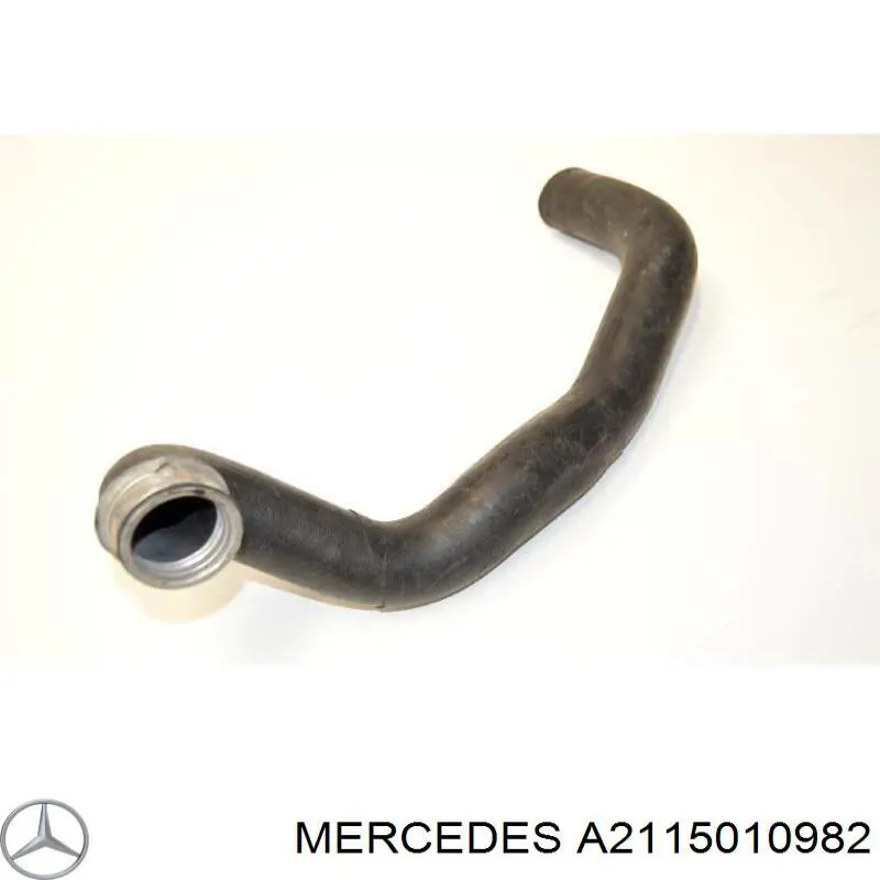 A2115010982 Mercedes Mangueira (cano derivado) do radiador de esfriamento superior