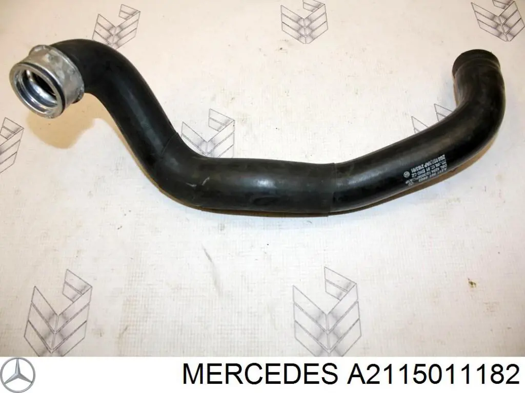 A2115011182 Mercedes Mangueira (cano derivado) do radiador de esfriamento superior