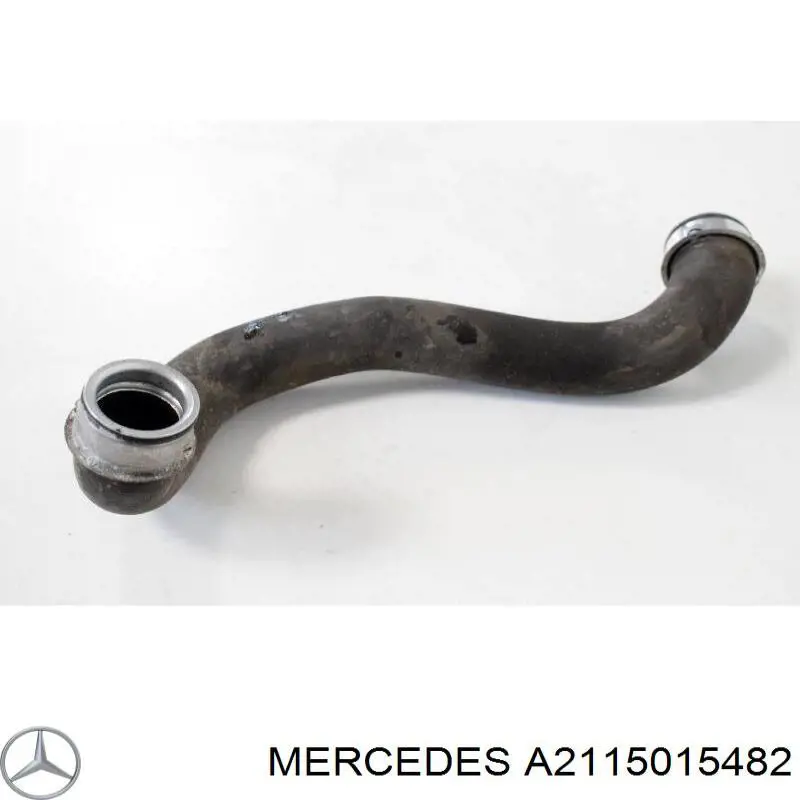 A2115015482 Mercedes Mangueira (cano derivado) inferior do radiador de esfriamento
