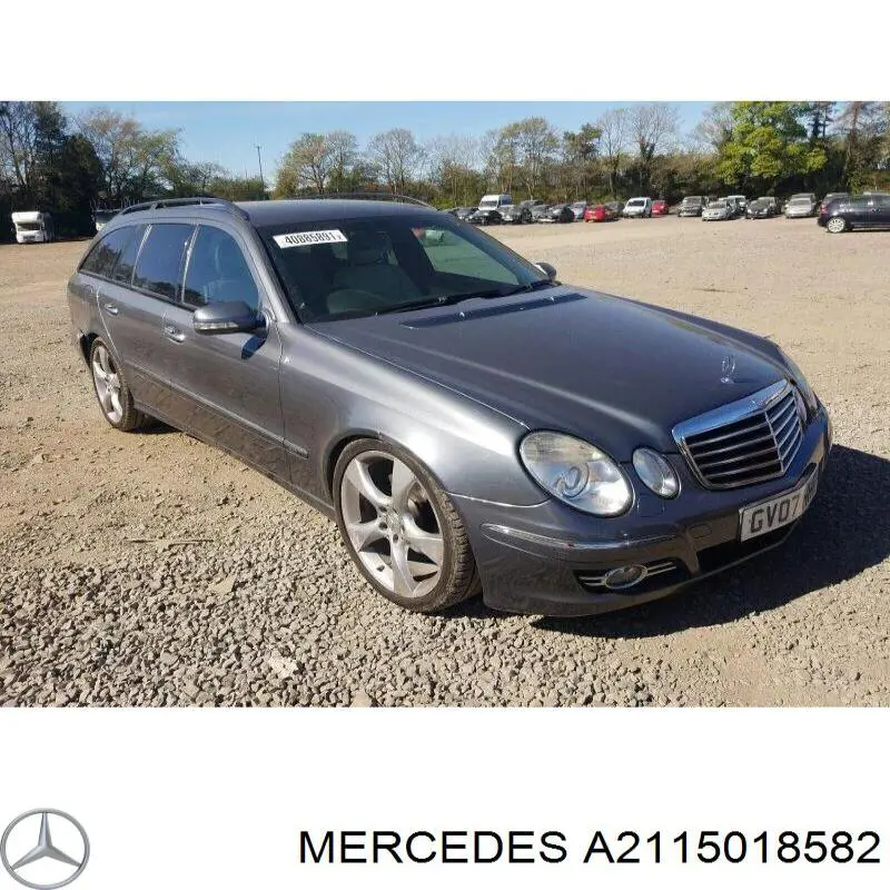 A2115018582 Mercedes Mangueira (cano derivado) inferior do radiador de esfriamento