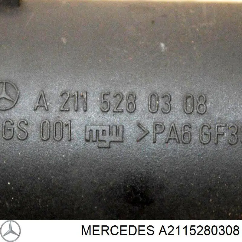 A2115280308 Mercedes Mangueira (cano derivado) de intercooler